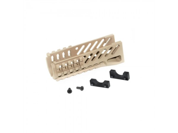 5KU B-11 Tactical Handguard for AKS-74U Series TAN