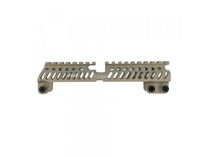 5KU B-31 Extra Long Upper Handguard for AK Series TAN