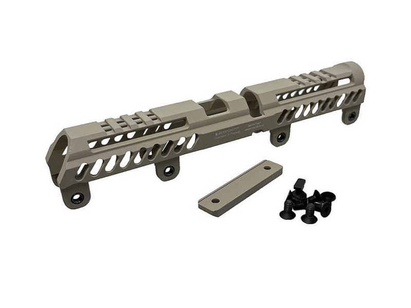 5KU B-31LV Sport AK gas tube cover Desert Tan