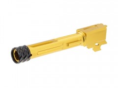 RGW KI Threaded Barrel for SIG AIR / VFC P320 M17 GBB Gold