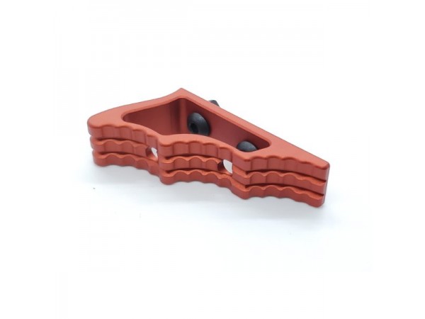 Ergo Style CNC Angled Foregrip (M-Lok) (Red)