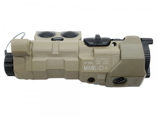 MAWL-C1+ Style Tactical Light with Red VIS Tan