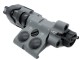 MAWL-C1+ Style Tactical Light with Red VIS Gray