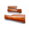 AKM Late Pattern  Laminated Birch Stock Set for Airsoft (Izzy Brown)