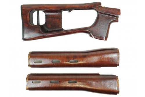 SVD Dragunov Early Type Laminated Birch Stock Set (Soviet Brown)