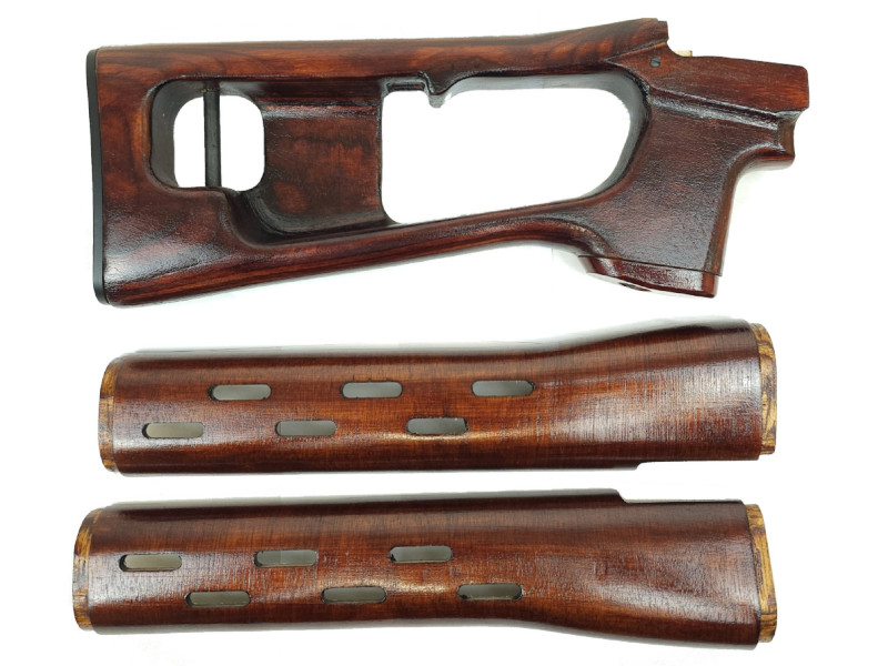 SVD Dragunov Laminated Birch Stock Set (Soviet Brown)