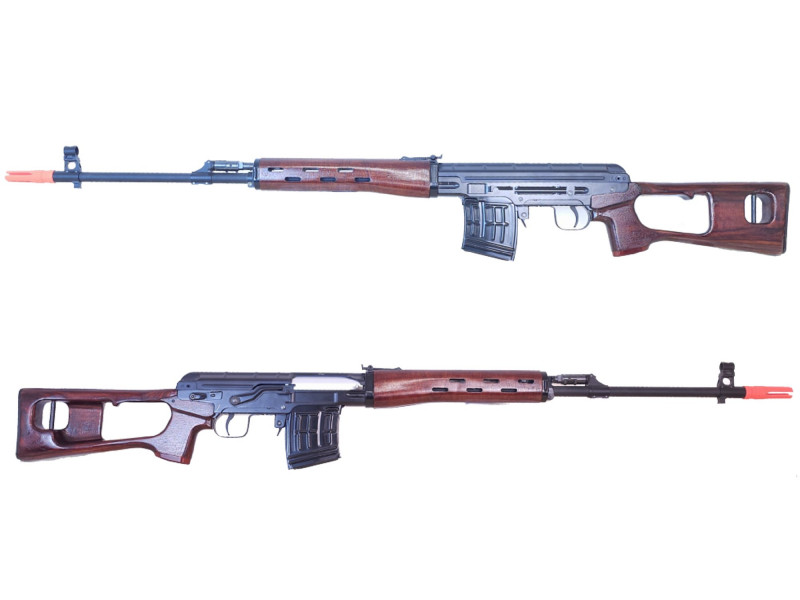 SVD Dragunov Laminated Birch Stock Set (Soviet Brown)