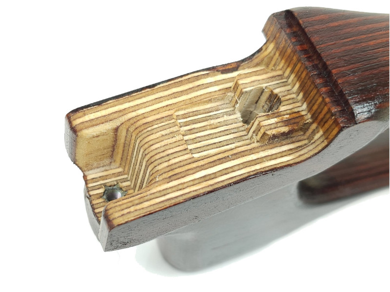 SVD Dragunov Early Type Laminated Birch Stock Set (Soviet Brown)