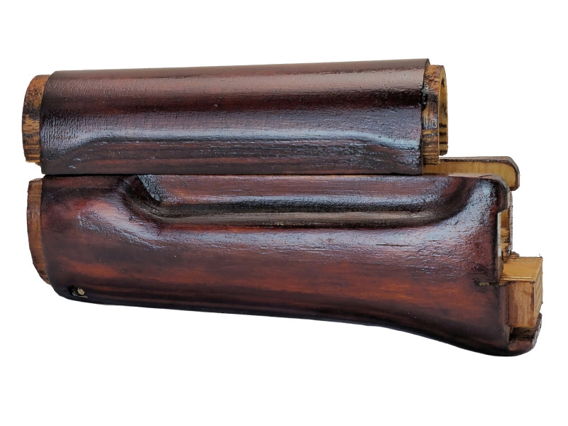 AKS-74U Airsoft Laminated Birch Handgaurd (Tula Red)