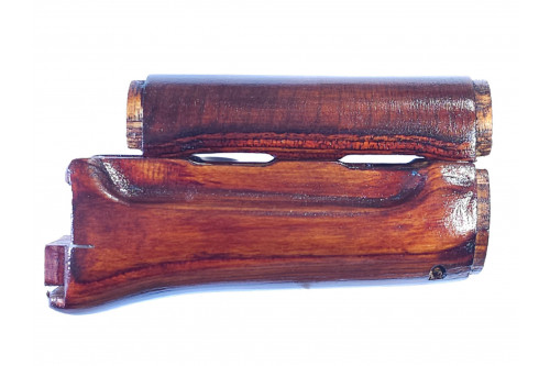 AKS-74U Vented Airsoft Laminated Birch Handgaurd (Soviet Brown)