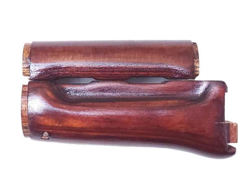 AKS-74U Vented Airsoft Laminated Birch Handgaurd (Tula Red)