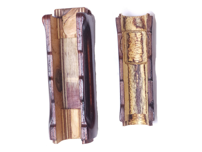 AKS-74U Vented Airsoft Laminated Birch Handgaurd (Tula Red)