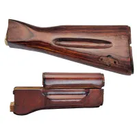 AK-74 Laminated Birch Stock Set for Airsoft (Tula Red)