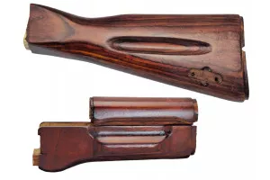 AK-74 Laminated Birch Stock Set for Airsoft (Tula Red)