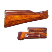 AKM Late Pattern  Laminated Birch Stock Set for Airsoft (Soviet Brown)