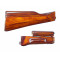 AKM Late Pattern  Laminated Birch Stock Set for Airsoft (Soviet Brown)