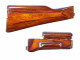 AKM Late Pattern  Laminated Birch Stock Set for Airsoft (Soviet Brown)
